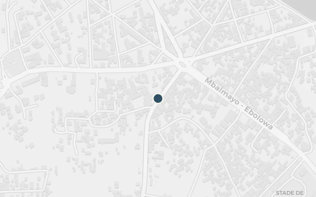 Map of The Residence and the European quarter today