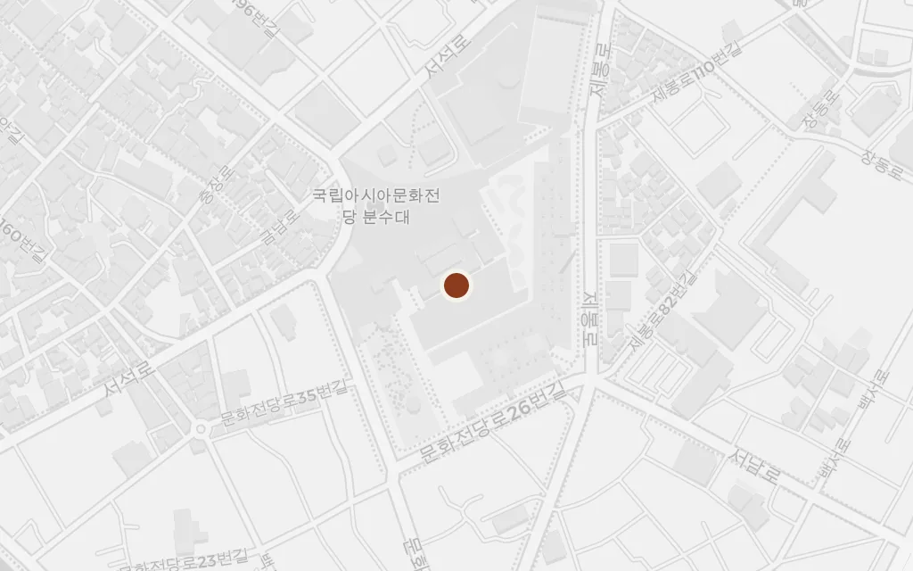 Map of The old South Jeolla Provincial Office today