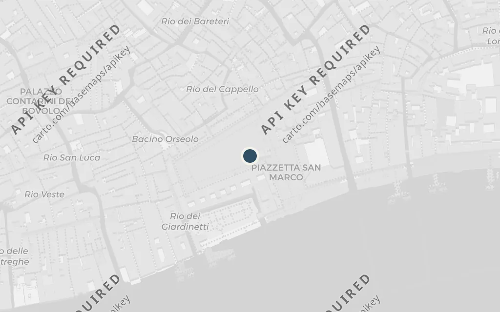 Map of Venice today