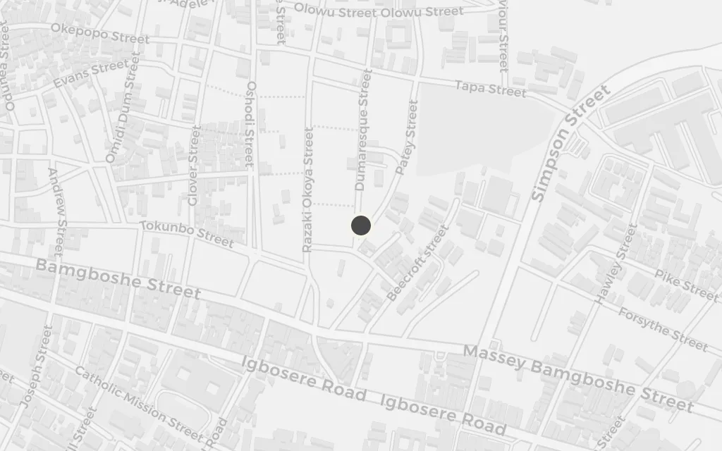 Map of The political rally today