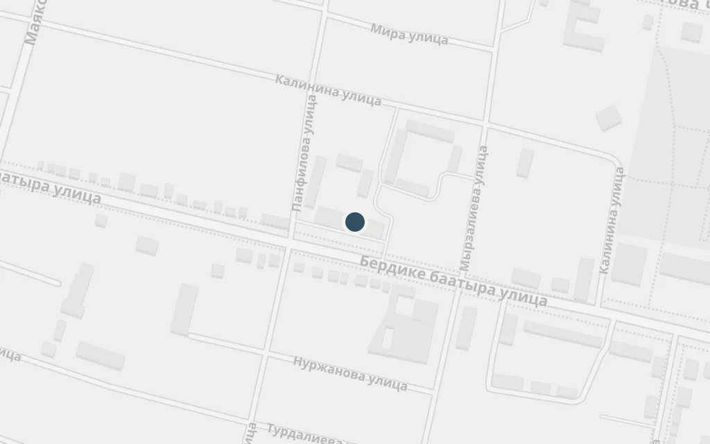 Map of Talas today