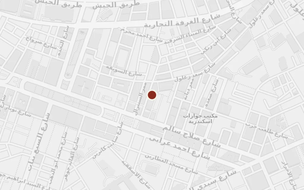 Map of The Cecil Hotel today