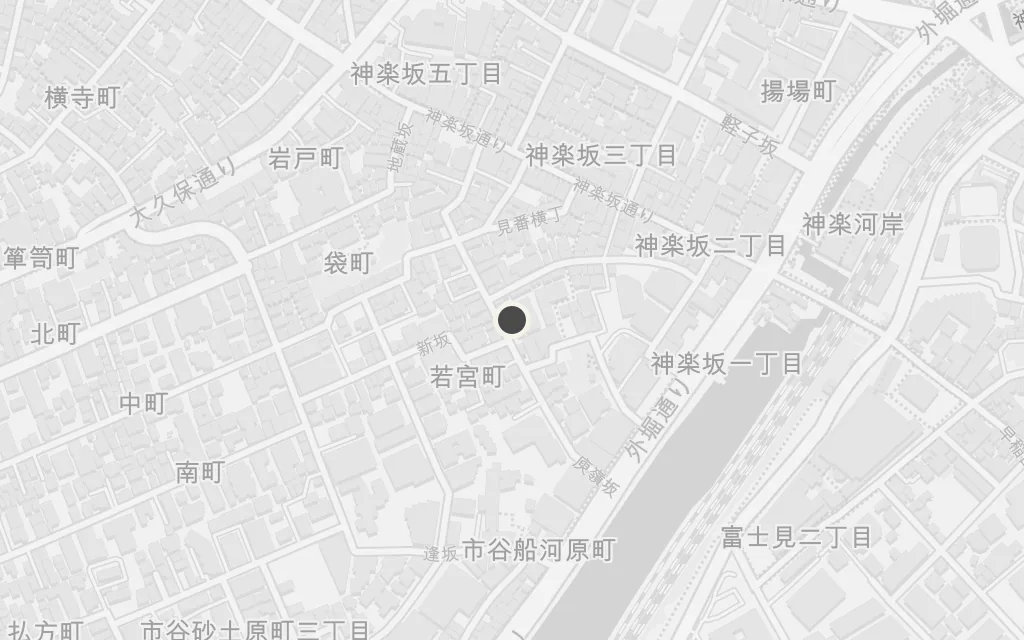 Map of The lodging house today