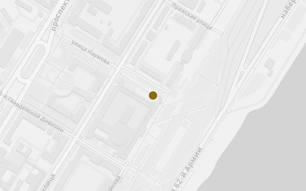 Map of House 6/1 (the encircled strongpoint) today