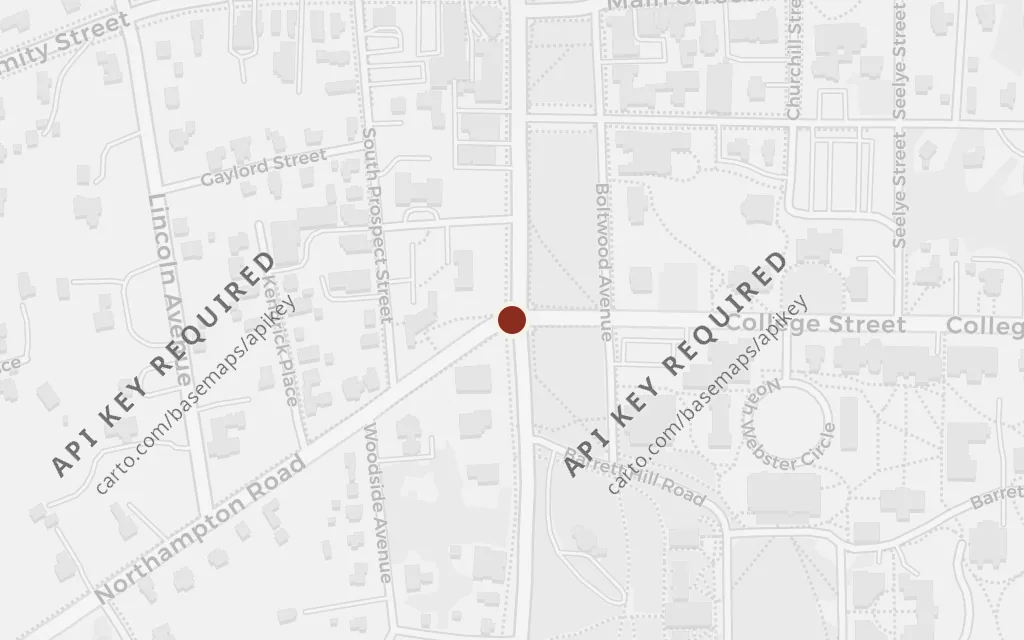 Map of Beardsley, the school and college town today