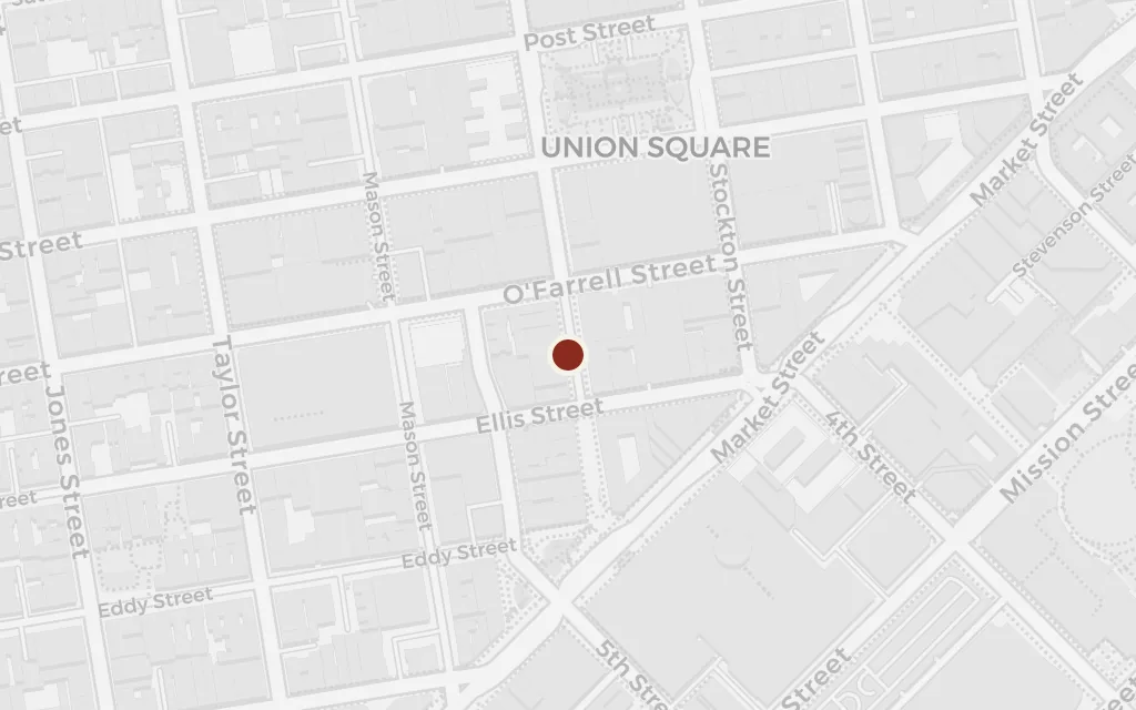 Map of The Orpheum today
