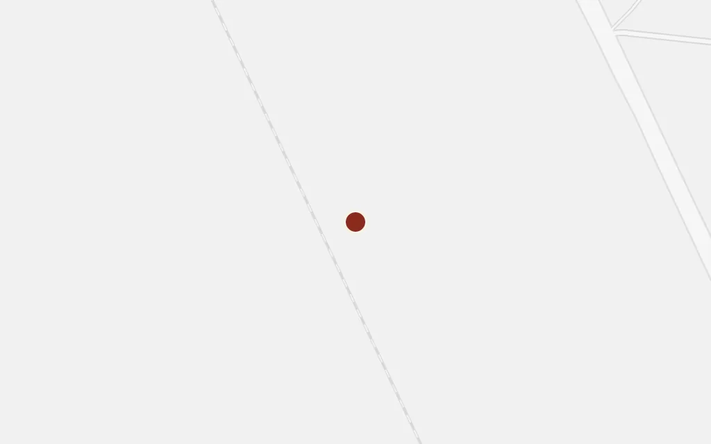 Map of The desert road (the water lorry) today