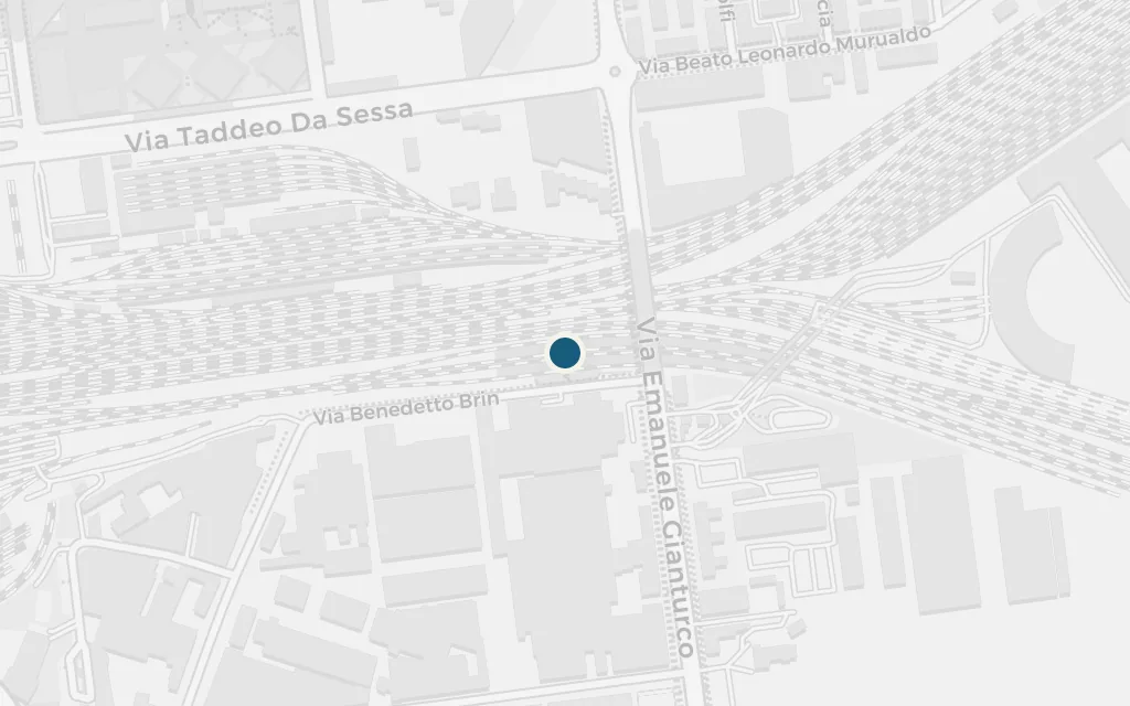 Map of The tunnel under the railway today