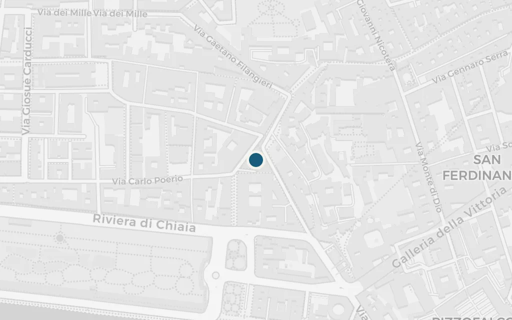 Map of Piazza dei Martiri today