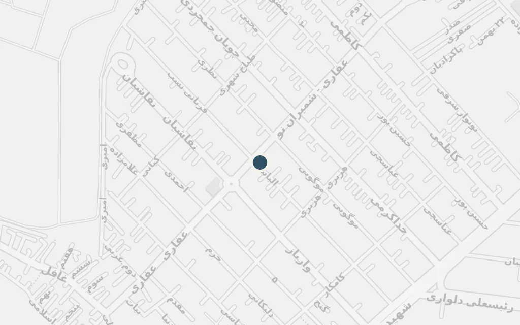 Map of Shemiran, the summer gardens today