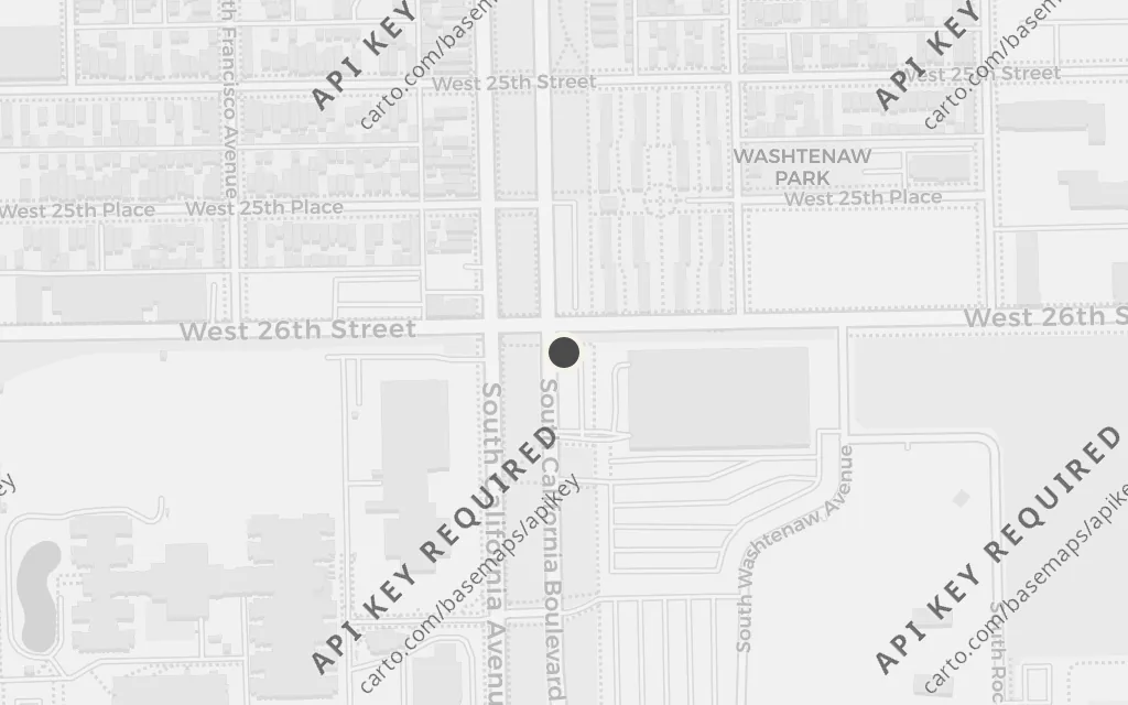 Map of The Cook County Criminal Court today
