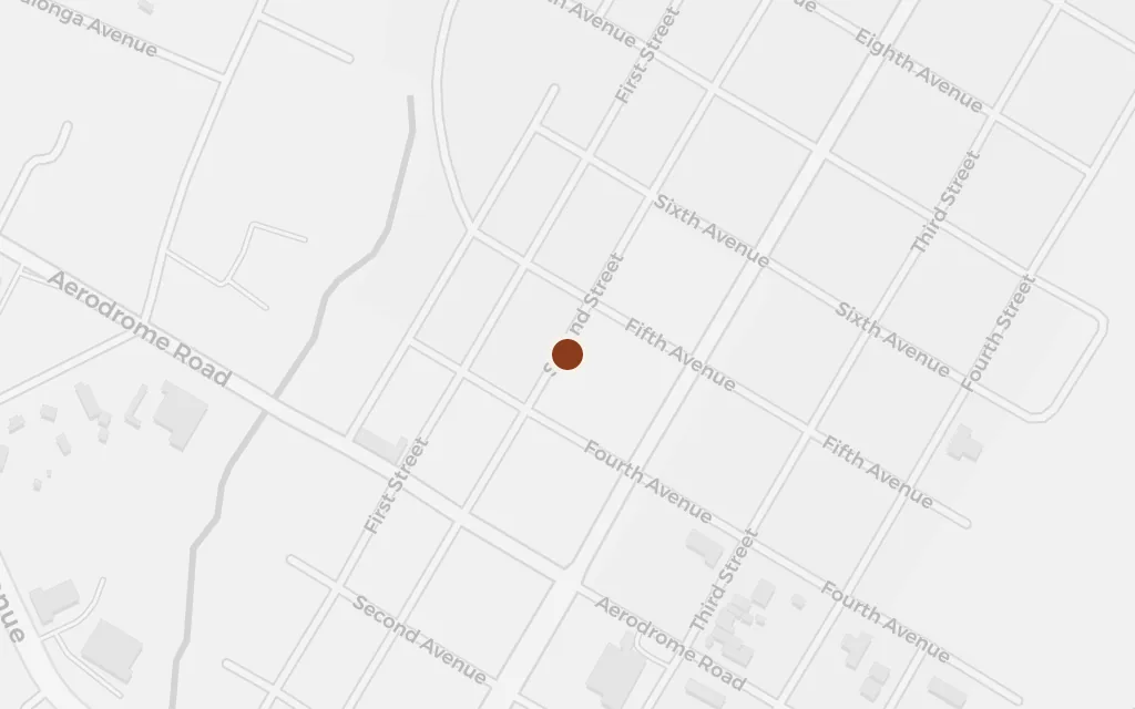 Map of Umtali town and market today