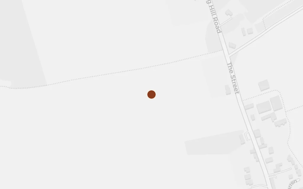 Map of The Cottages today