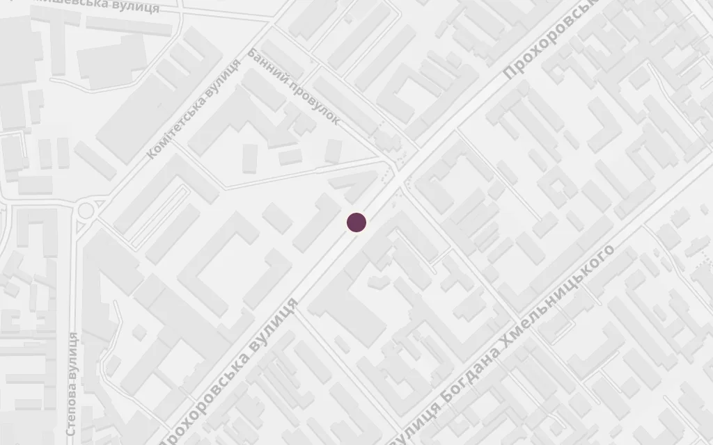 Map of Lyubka's tavern today