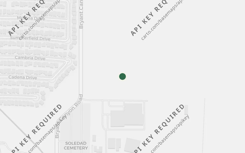 Map of The ranch bunkhouse today