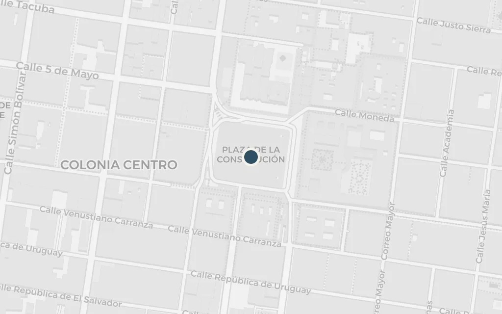 Map of Mexico City today