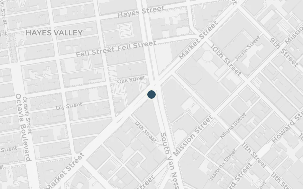 Map of San Francisco today