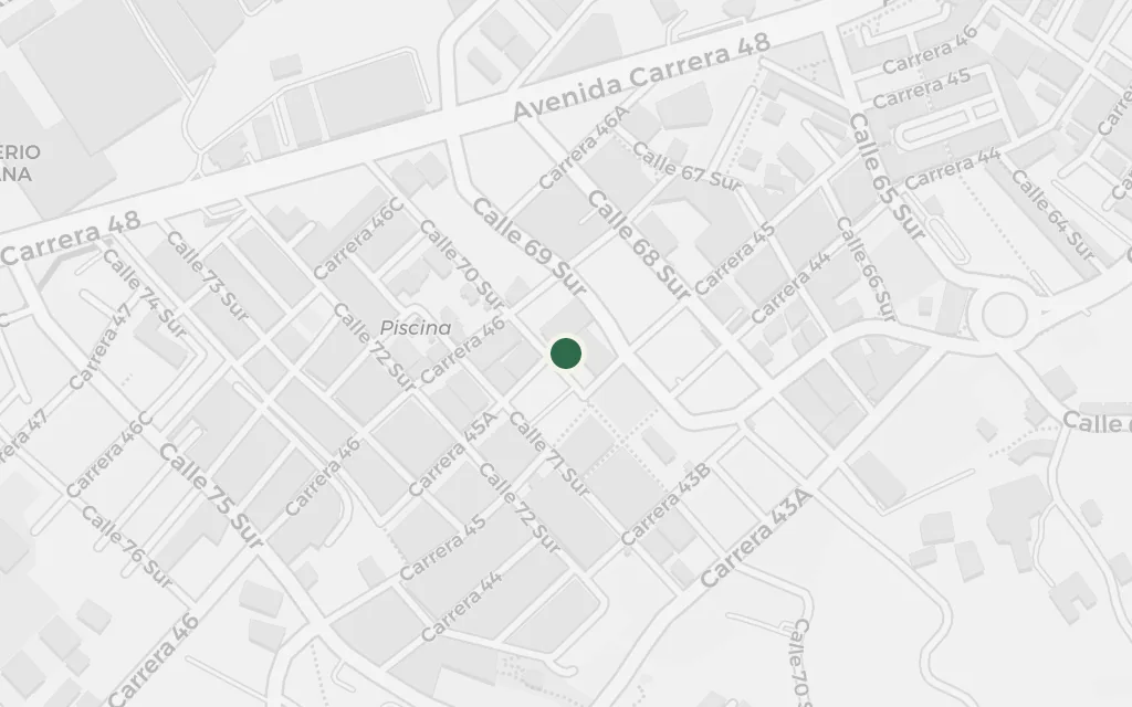 Map of Sabaneta (the shrine) today