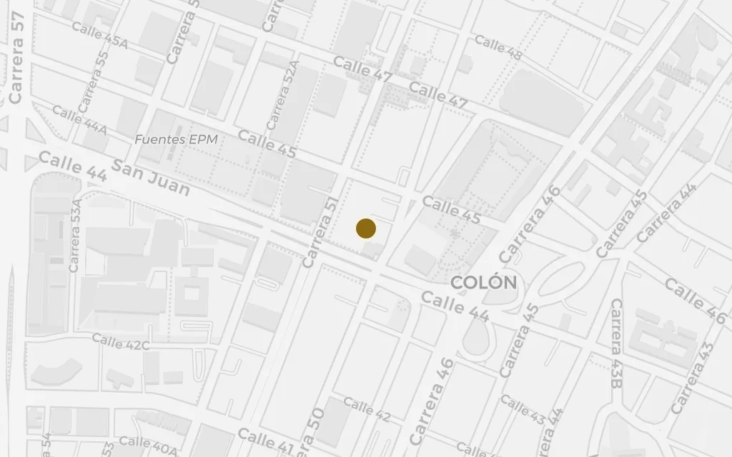 Map of The apartment today