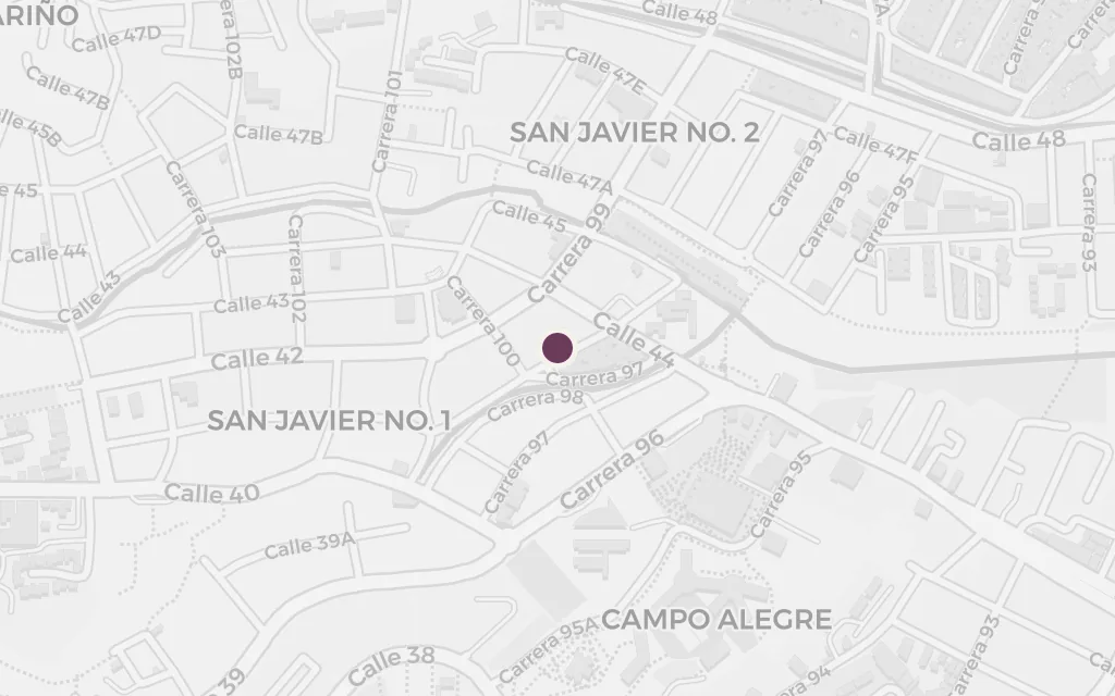 Map of The comunas today