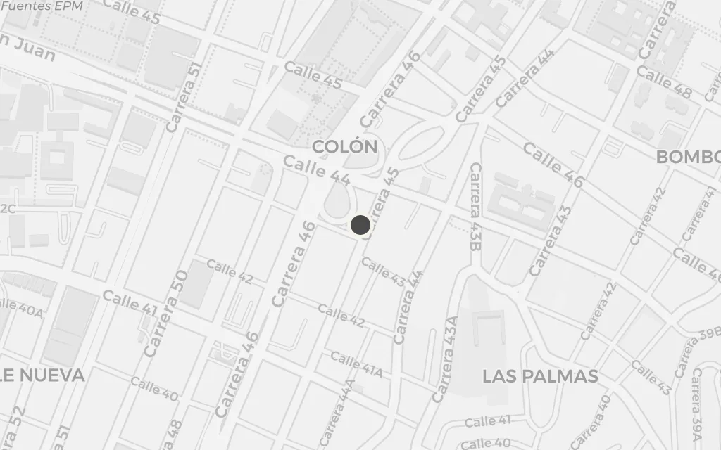 Map of The metro today