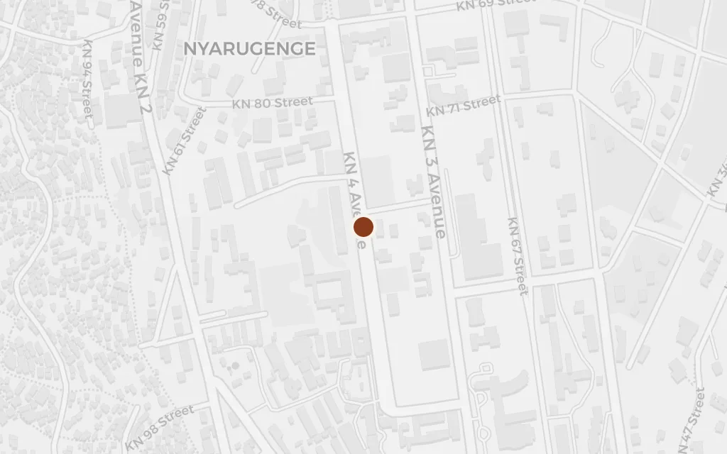 Map of Kigali today
