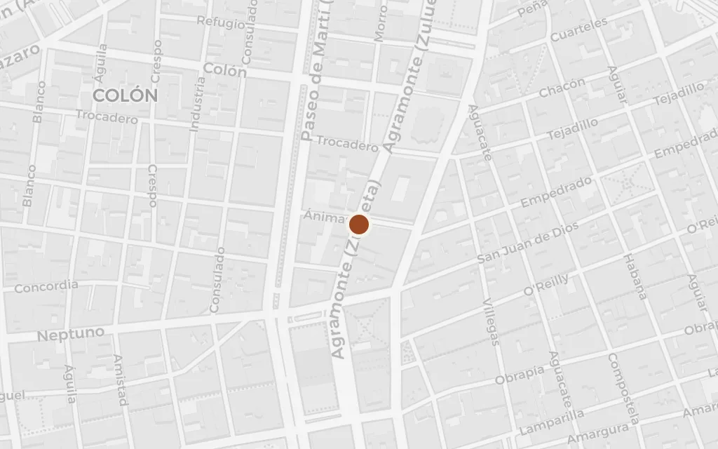 Map of Sloppy Joe's Bar today