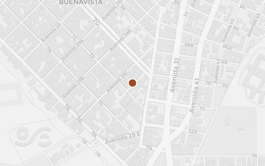 Map of Tropicana nightclub today