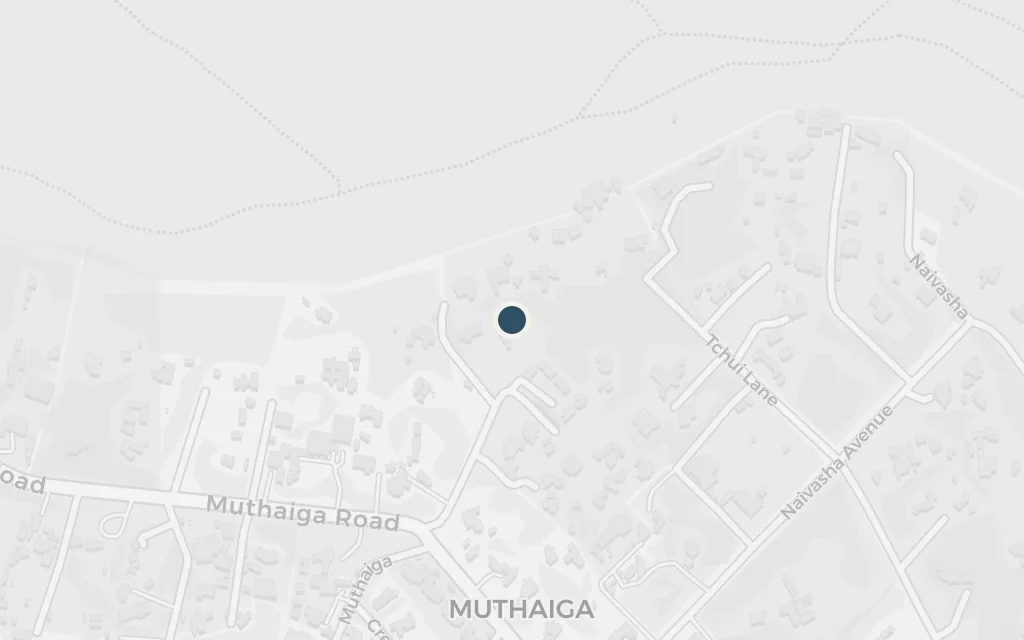 Map of The Muthaiga Club today