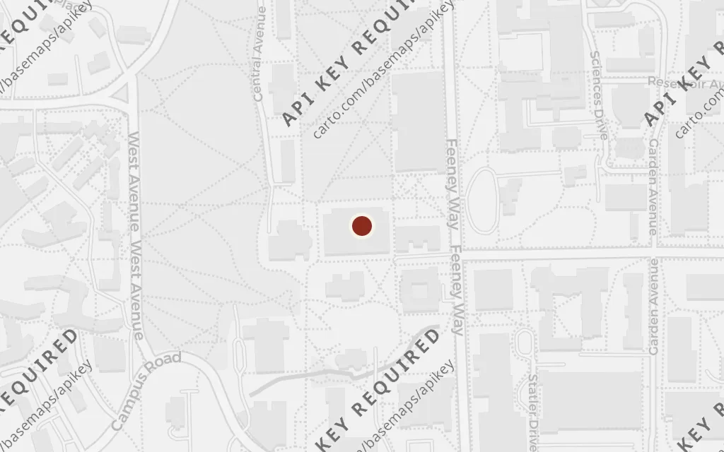 Map of The college library today