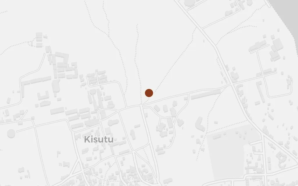 Map of The merchant's coastal town, Bagamoyo today
