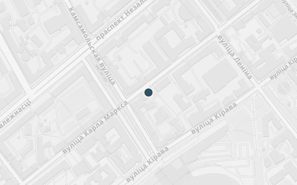 Map of A café on the avenue today