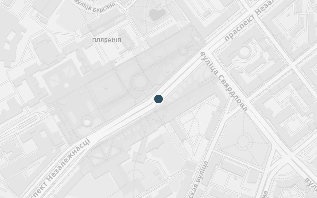 Map of Independence Square today