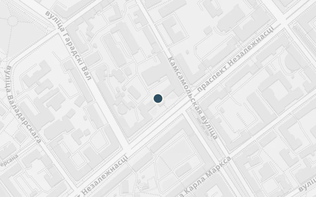 Map of The state security headquarters today