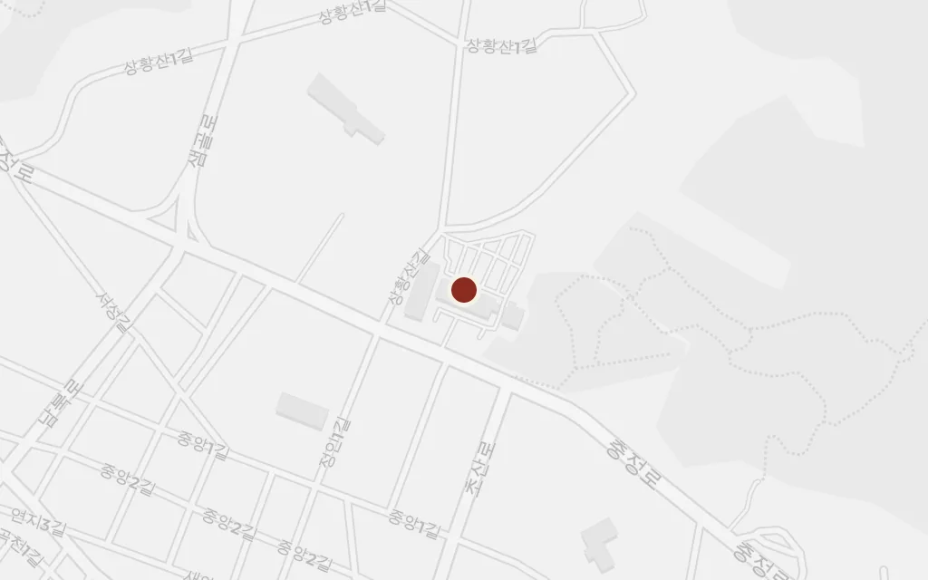 Map of The rural hometown, North Jeolla today