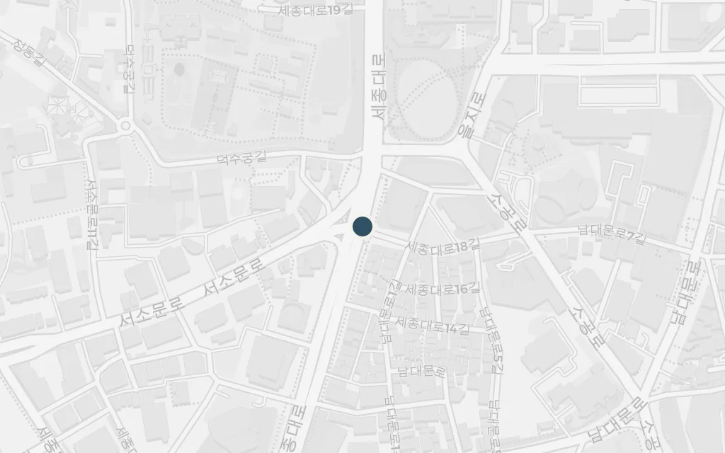 Map of The Seoul subway (the search) today