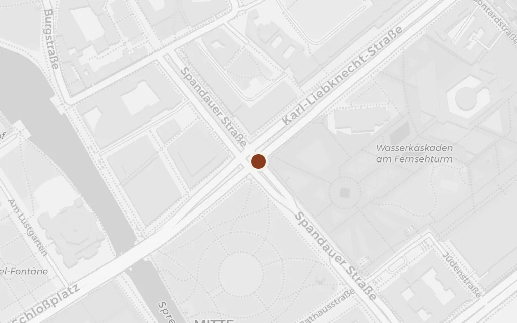 Map of Berlin today