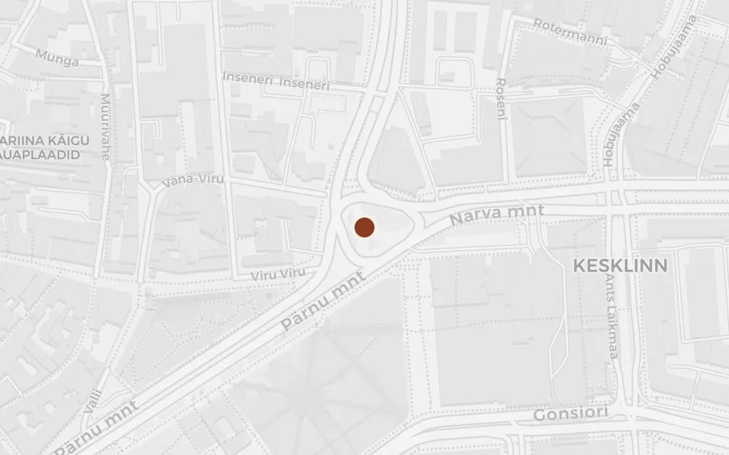 Map of Tallinn today