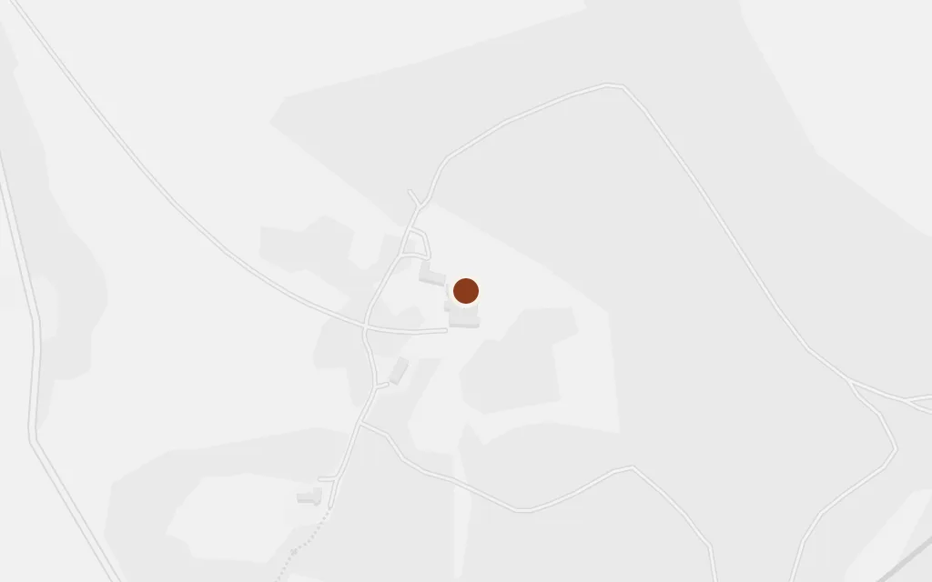 Map of Manderley (Menabilly) today