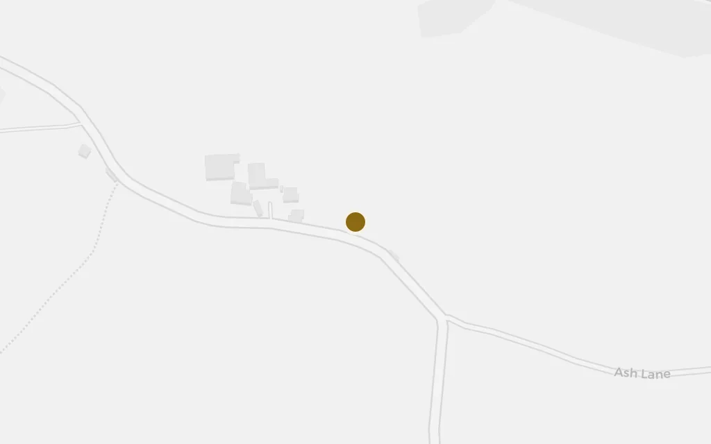 Map of Barton and the hills today