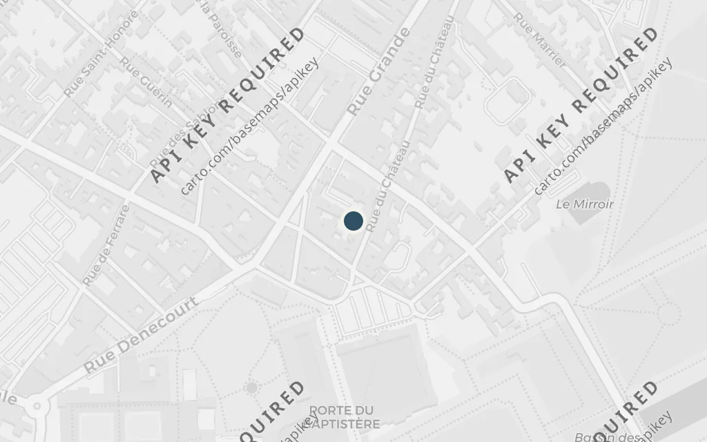 Map of Fontainebleau today
