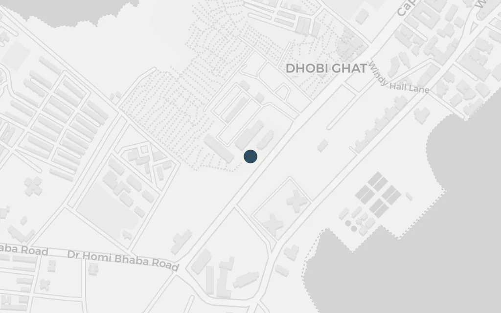 Map of The zopadpatti, near Cuffe Parade today