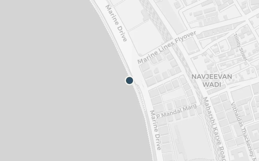 Map of Marine Drive today