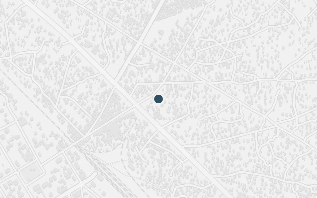 Map of The interior road today