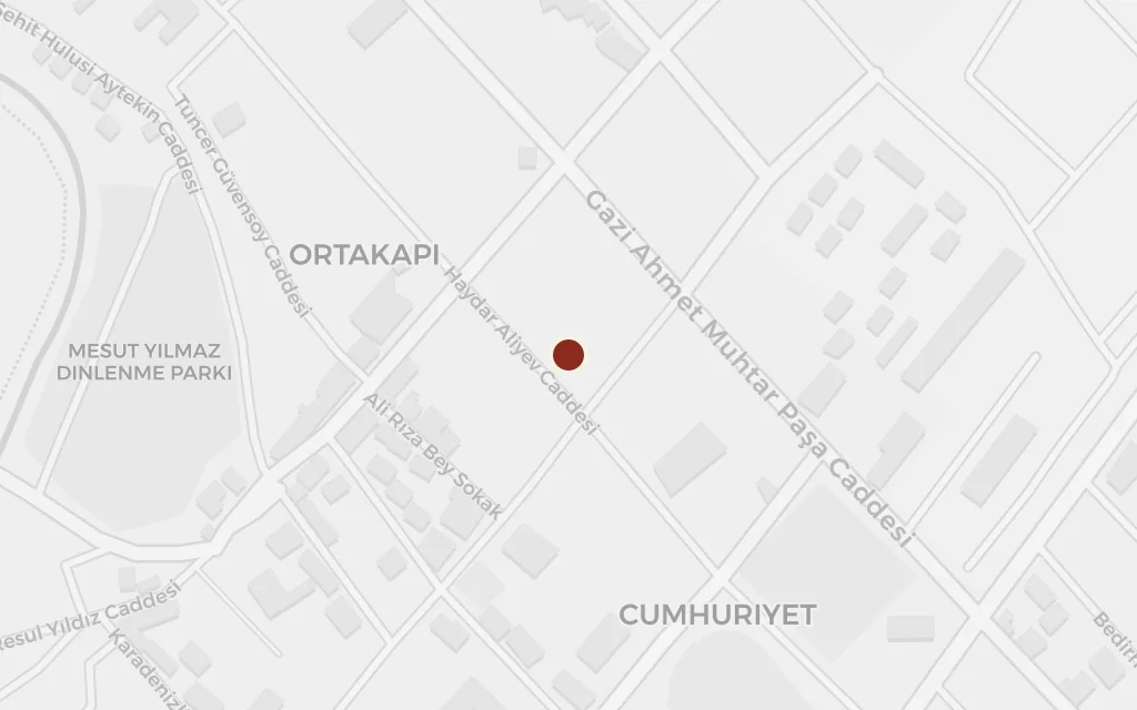 Map of The Snow Palace Hotel today