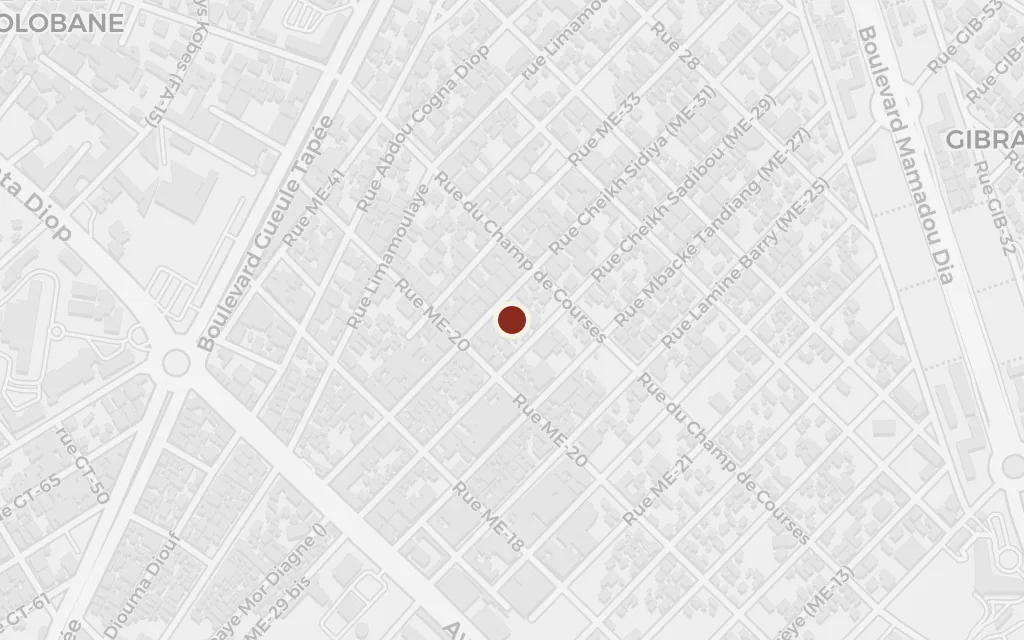 Map of The mosque and the rites today