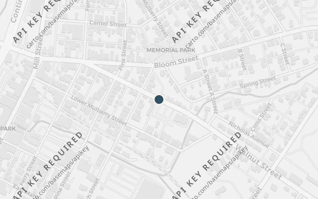 Map of Danville, Pennsylvania today