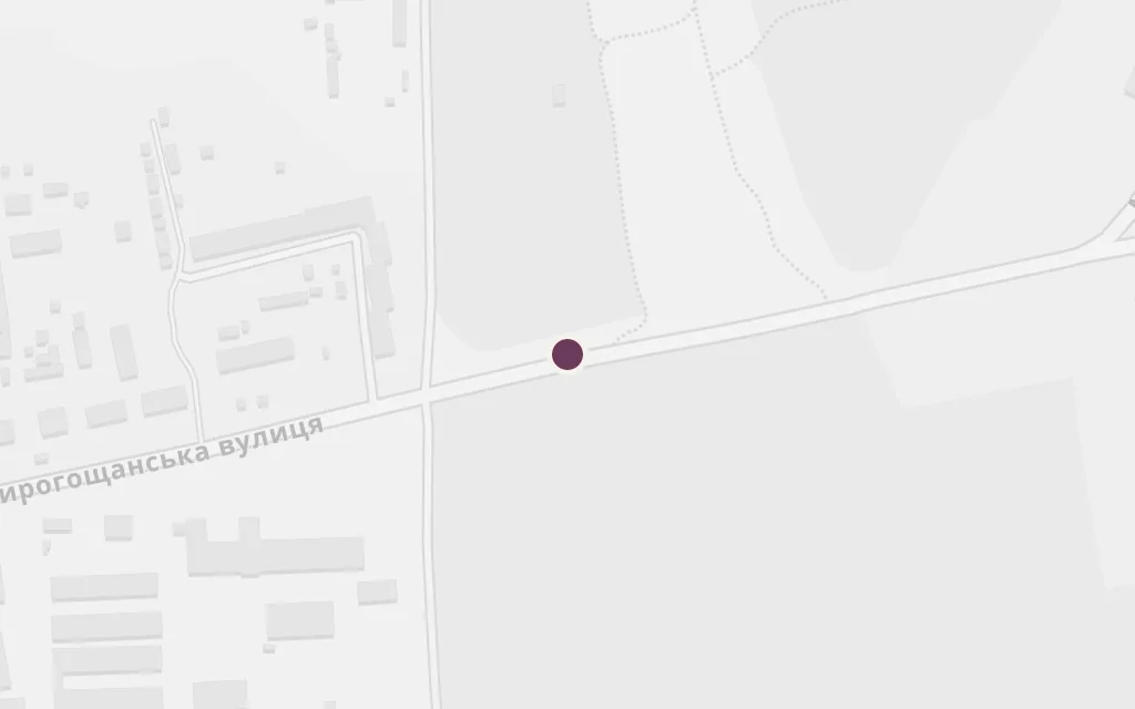 Map of The battlefield (Andriy's death) today