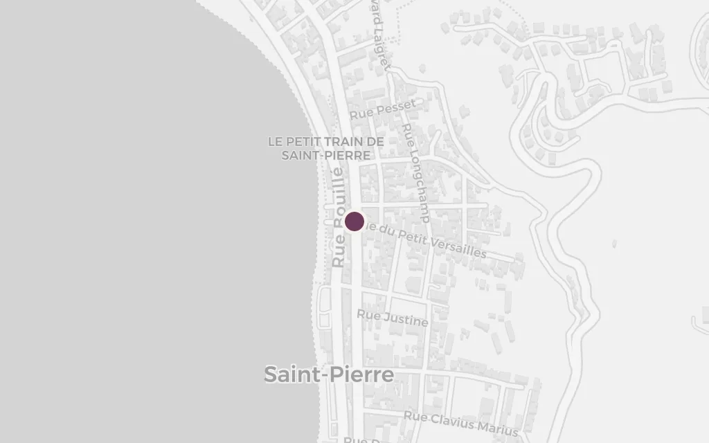 Map of Saint-Pierre today