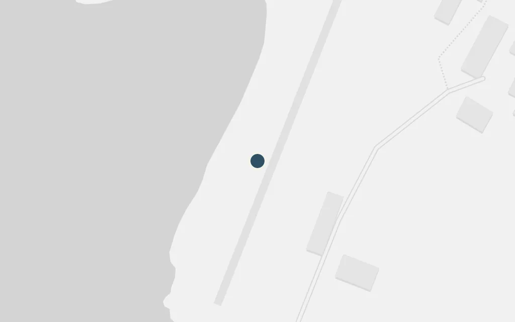 Map of Josef's Antarctic base today